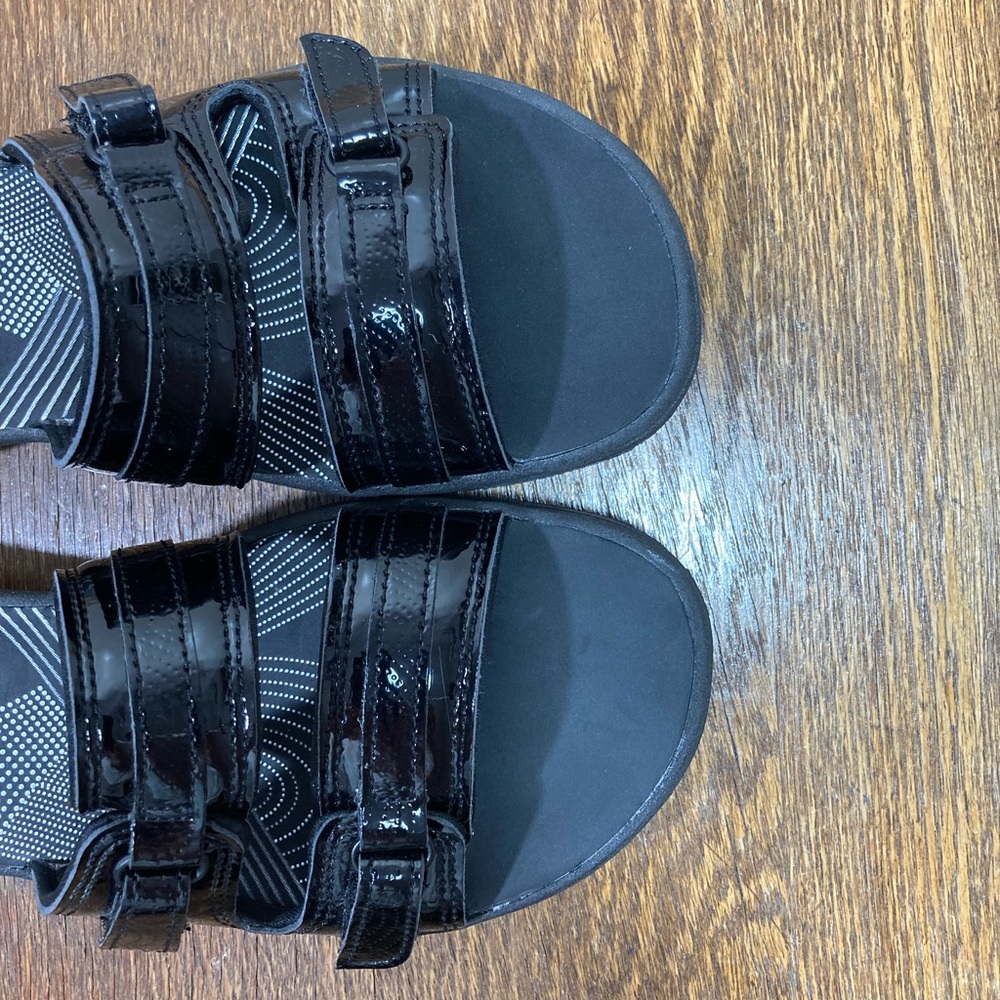 Clarks Cloudsteppers Breeze Piper Slide Sandal Women’s Various Sizes Black - Picture 6 of 11